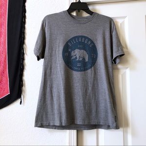 SALE🛒 Mens Billabong California Gray T-Shirt
